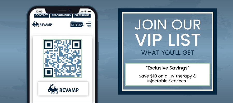 Join the VIP List of REVAMP Wellness Center Located in Jacksonville, FL